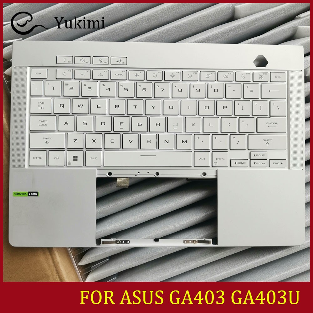 FOR ASUS GA403 GA403U Silver Laptop C Shell Cover Upper Palmrest  Keyboard