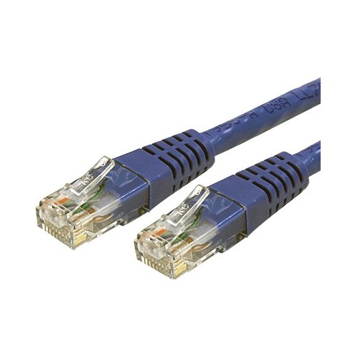 Startech C6PATCH20BL 20FT BLUE CAT6 ETHERNET CABLE RJ45 UTP PATCH CABLE GIGABIT