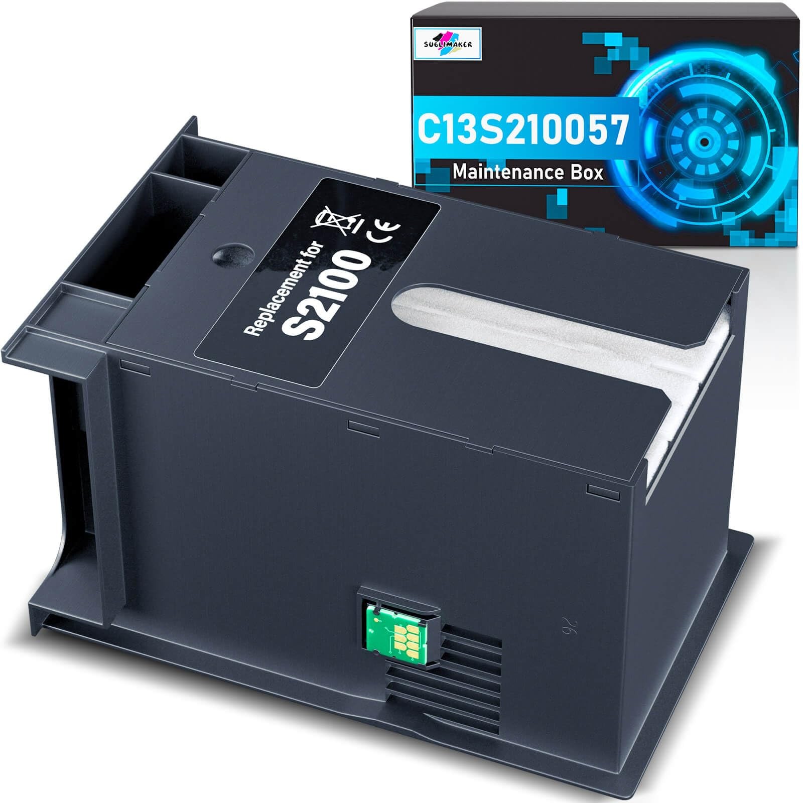 F570 Maintenance Box (C13S210057/S2100/SC13MB) Compatible Replacement for Eps...