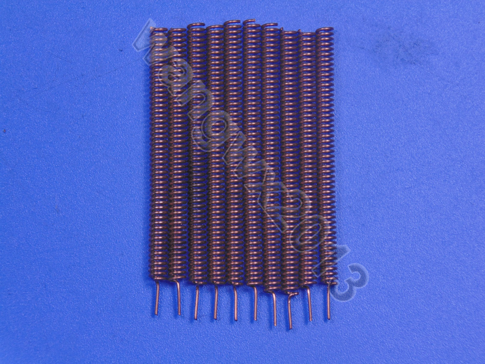 10pcs 433MHz Internal Helical Antenna 433MHz Spring Screw Built-in Antenna L45mm