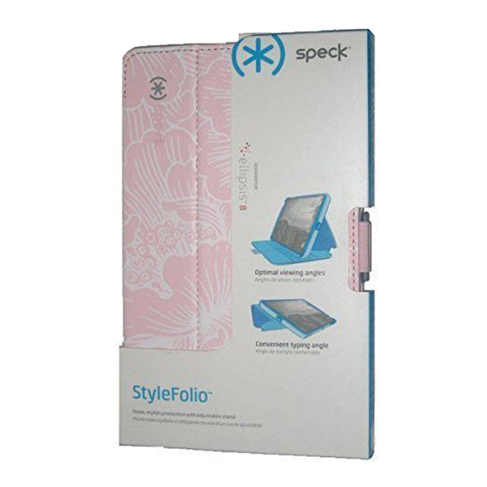 Speck StyleFolio Durable Impact Protection Folio Hard Shell Case For Ellipsis 8