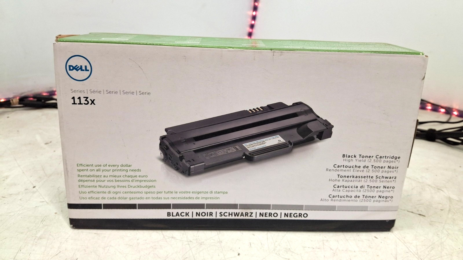 Dell 113X High Yield Toner Cartridge - Black