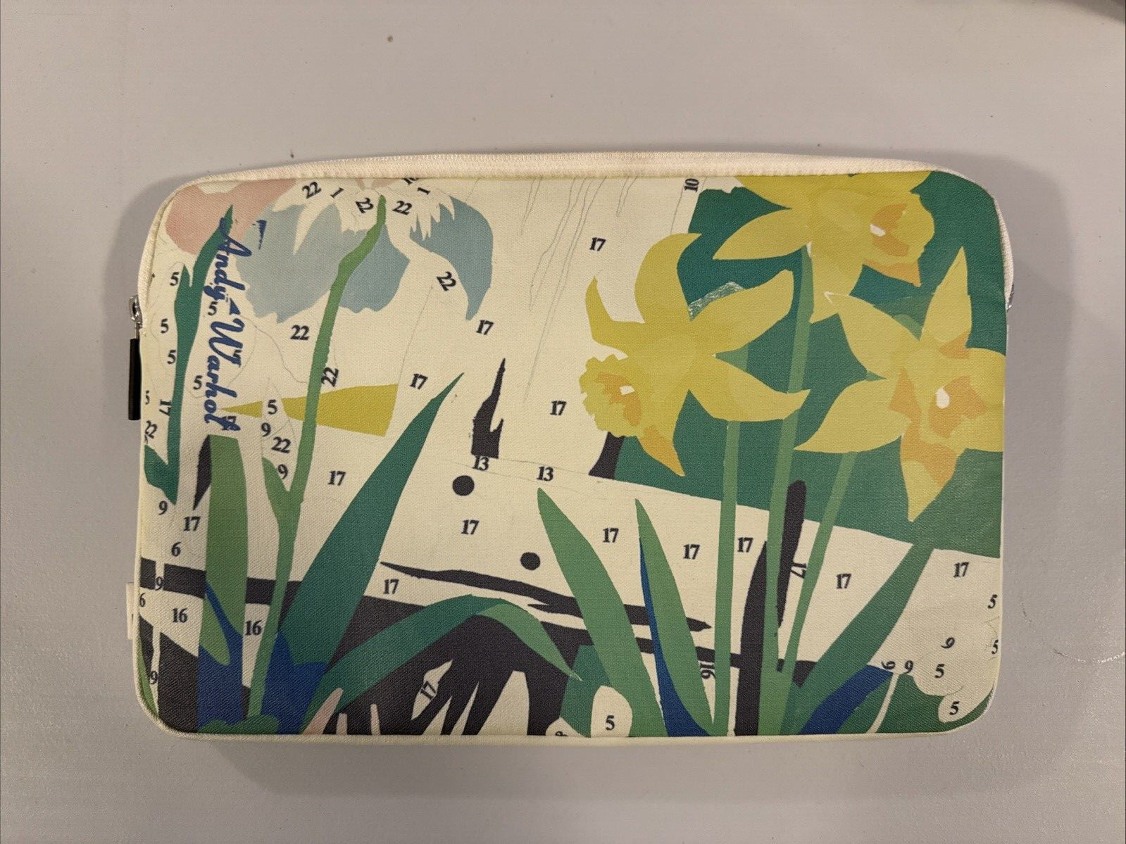 InCase Andy Warhol Daffodil Zippered Tablet or Computer Case / Sleeve