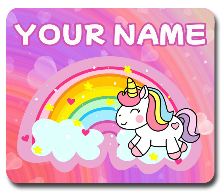 PERSONALIZED CUSTOM KIDS Mouse Pad PC Mousepad ~ School Boy Girl Children's Gift