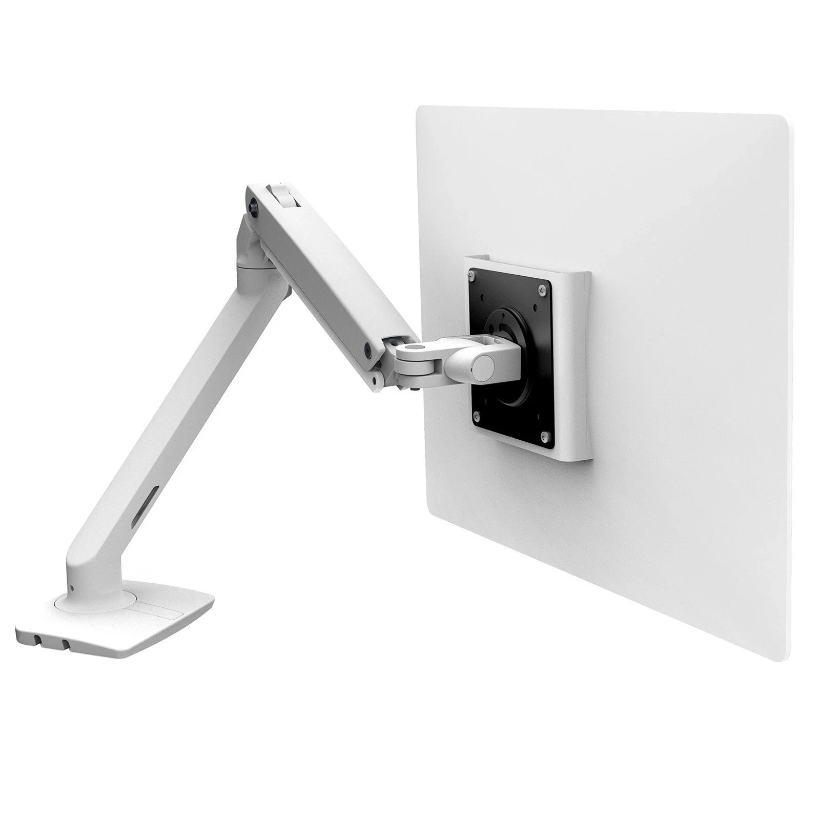 Ergotron MXV Single Monitor Desk Mount Up to 34 Inches, 7-20 lbs. Silver