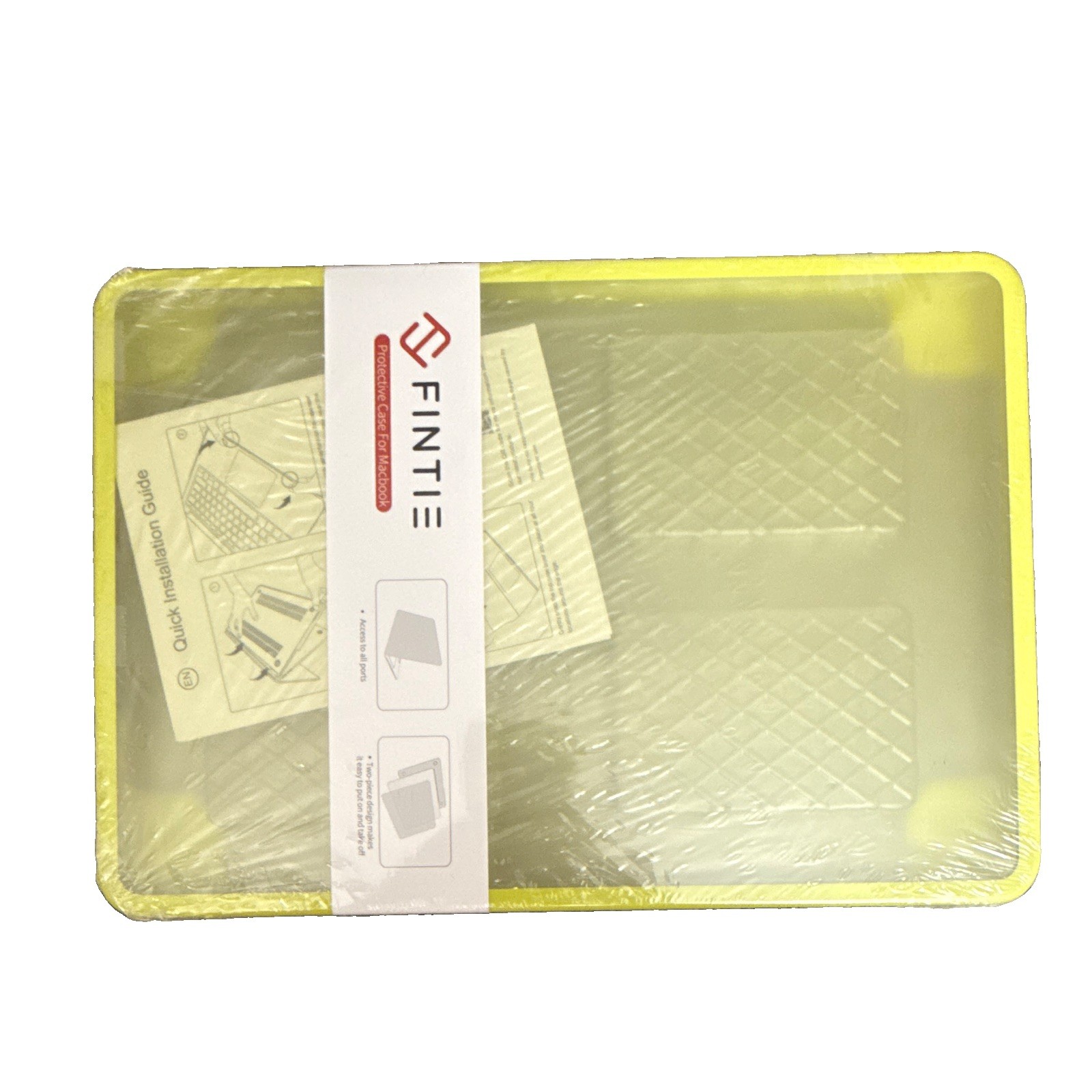 NEW MacBook Neo 13" Protective Hard Shell Case A3404 - Clear Green