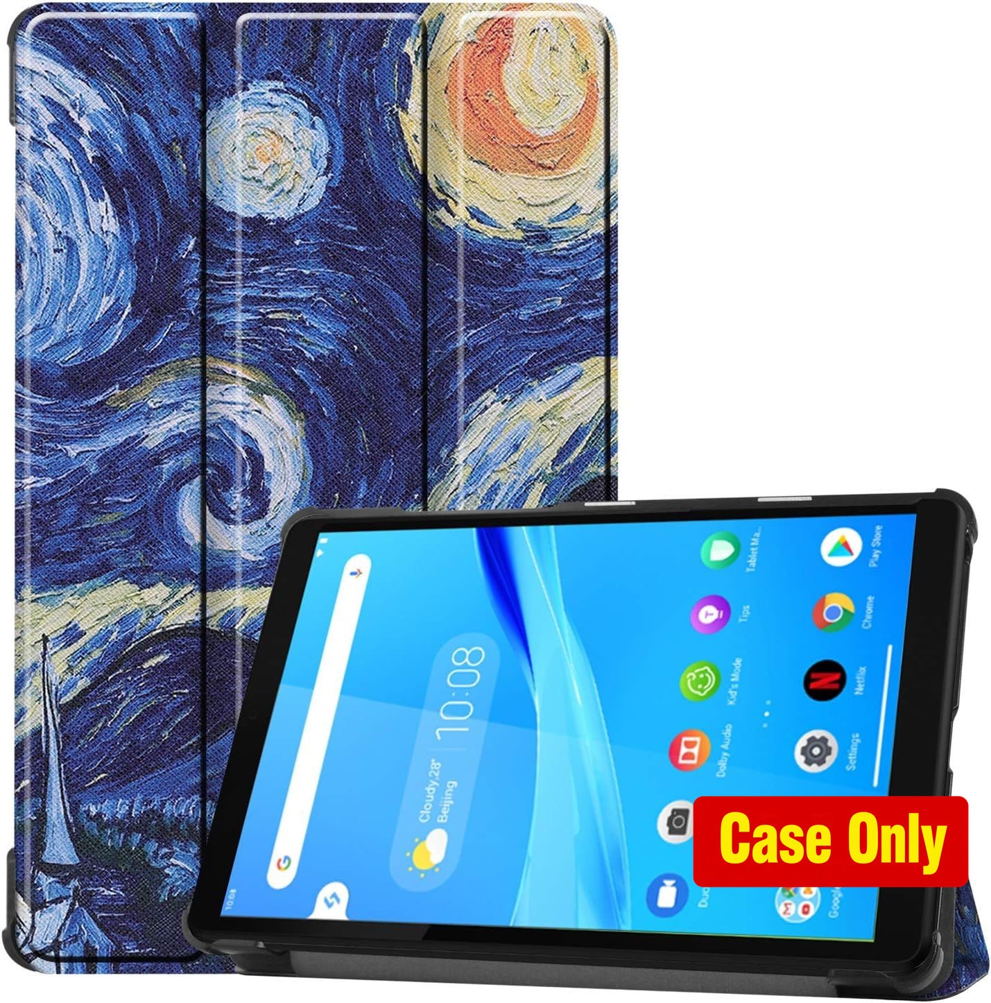 Case for Lenovo Tab M8 (2nd Gen) 2019 - Lightweight Smart Trifold Stand Cover