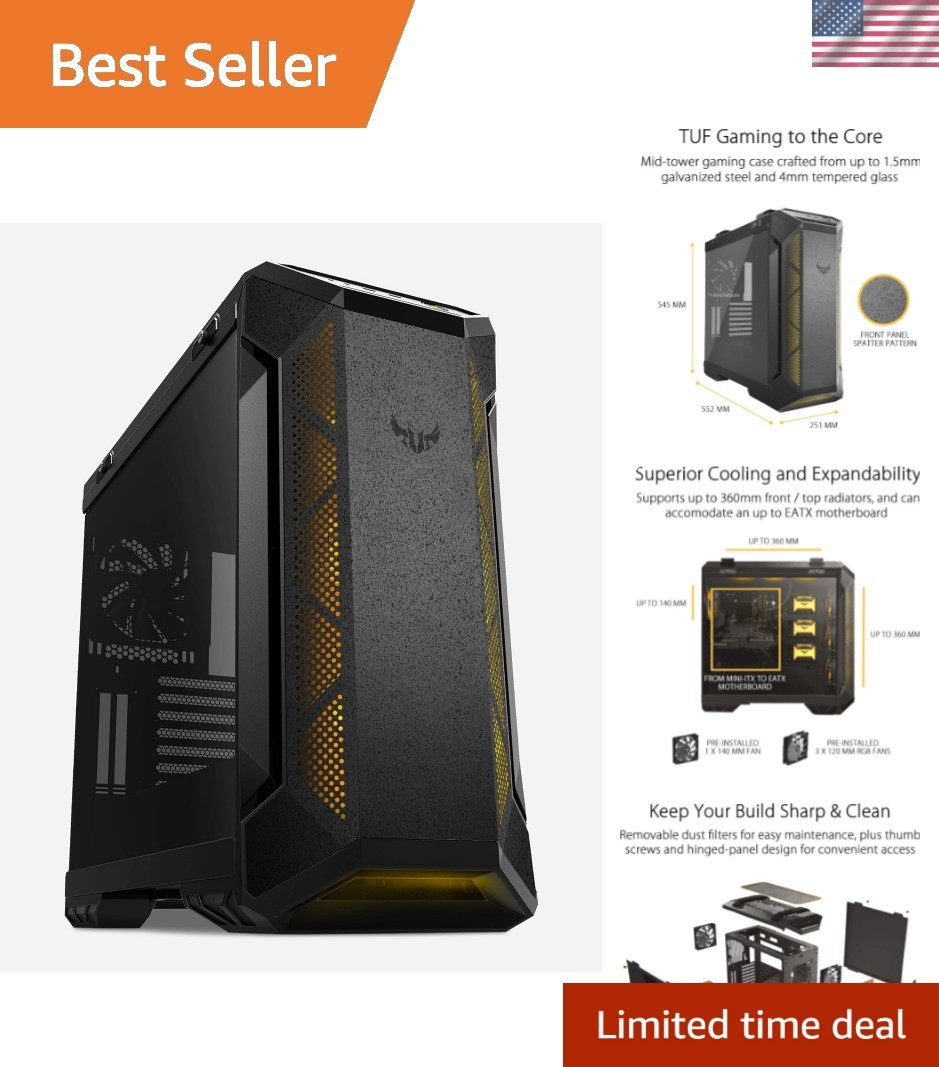 TUF Gaming GT501 E-ATX Full-Tower PC Case