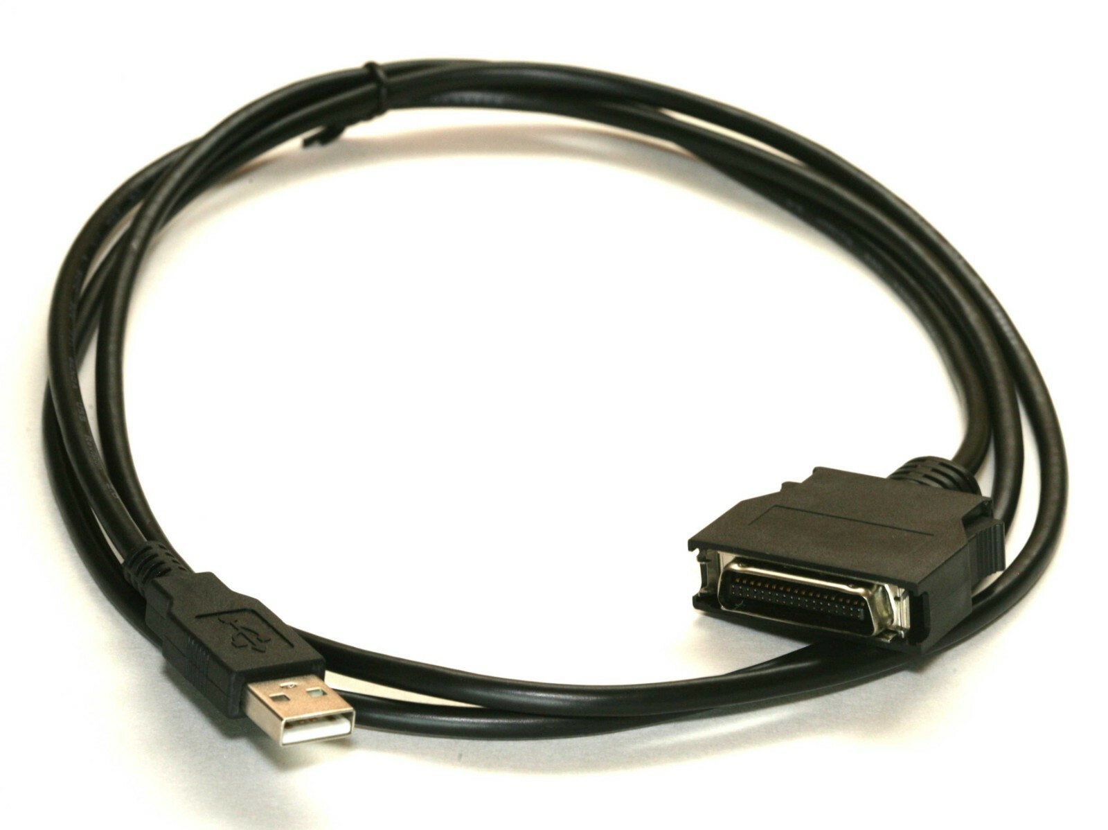 5 Ft USB to Mini-Centronics Parallel Adapter Cable Printer Male IEEE-1284 36PIN