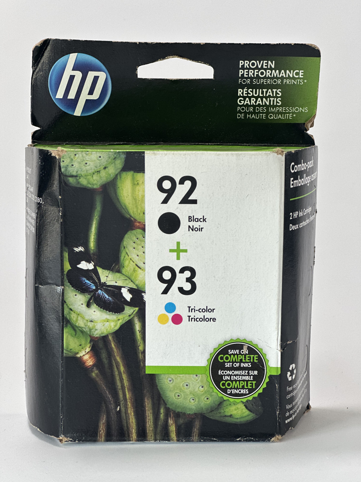Genuine HP Cartriges HP 92 + 93, 902XL, 910XL, 920XL, 932XL, 933XL, 935, 935XL