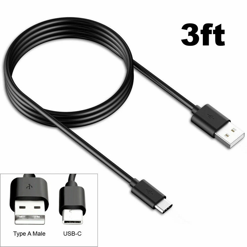 3FT USB Charging Cable For Schumacher SL1651 SL1652 SL1654 Jump Starter