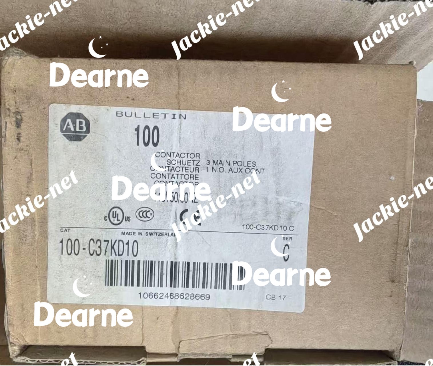 1PCS NEW 100-C37KD10 VIA DHL/FedEx &&