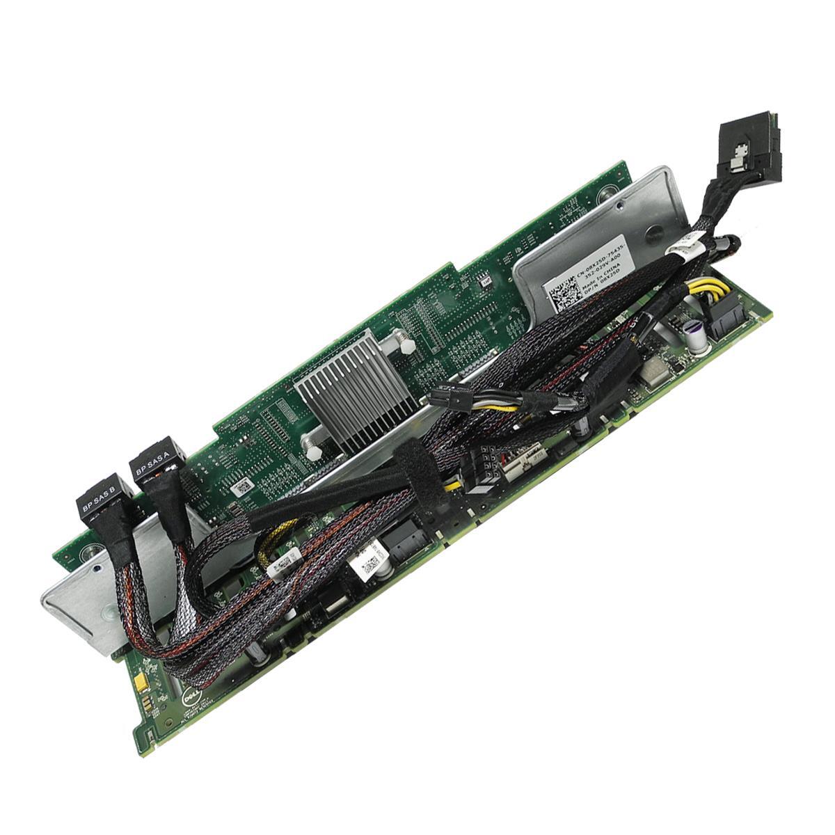 DELL PowerEdge R720 R820 16-Slot SAS 2.5" HDD Backplane Board 08X25D + 5x Cables