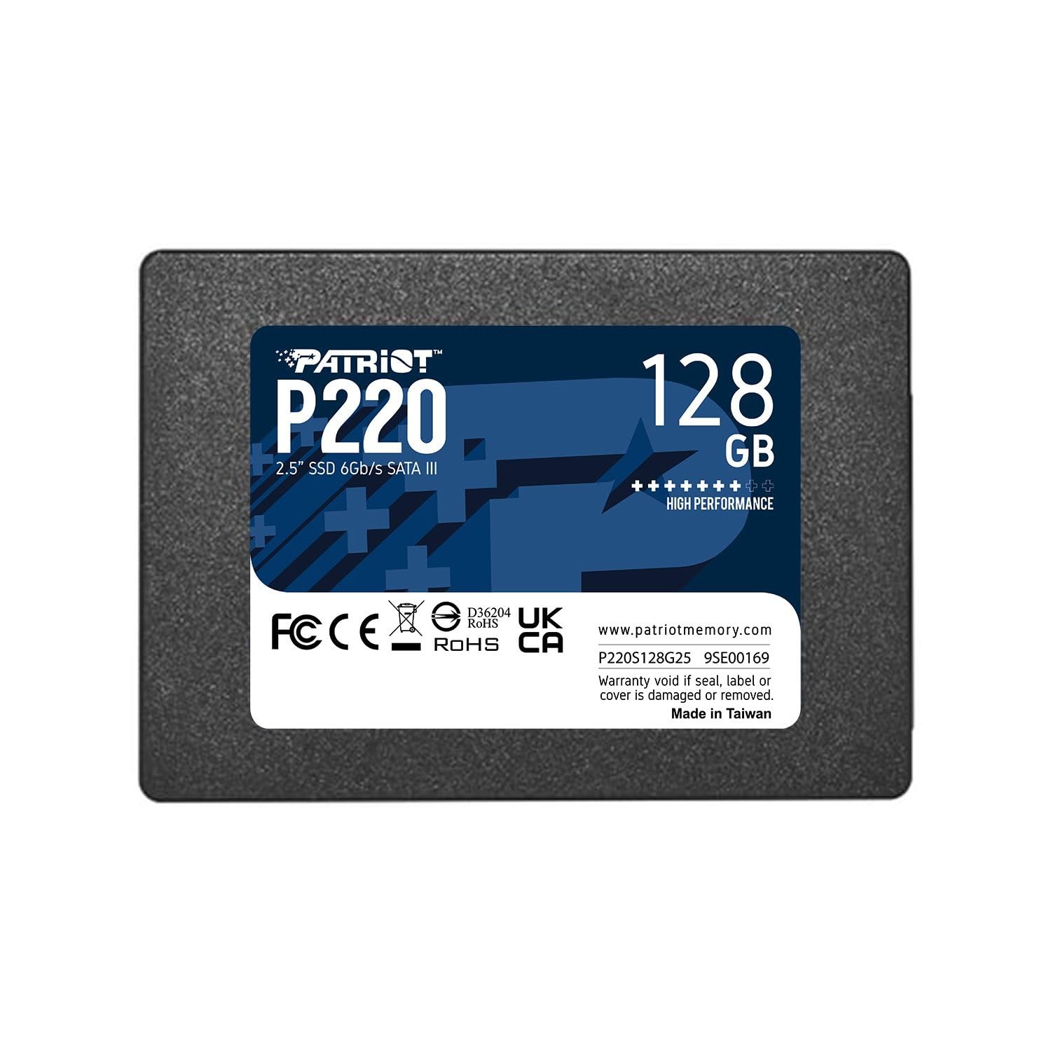 P220 128GB Internal SSD SATA 3 2.5 Inch Solid State Drive Disk P220S128G25
