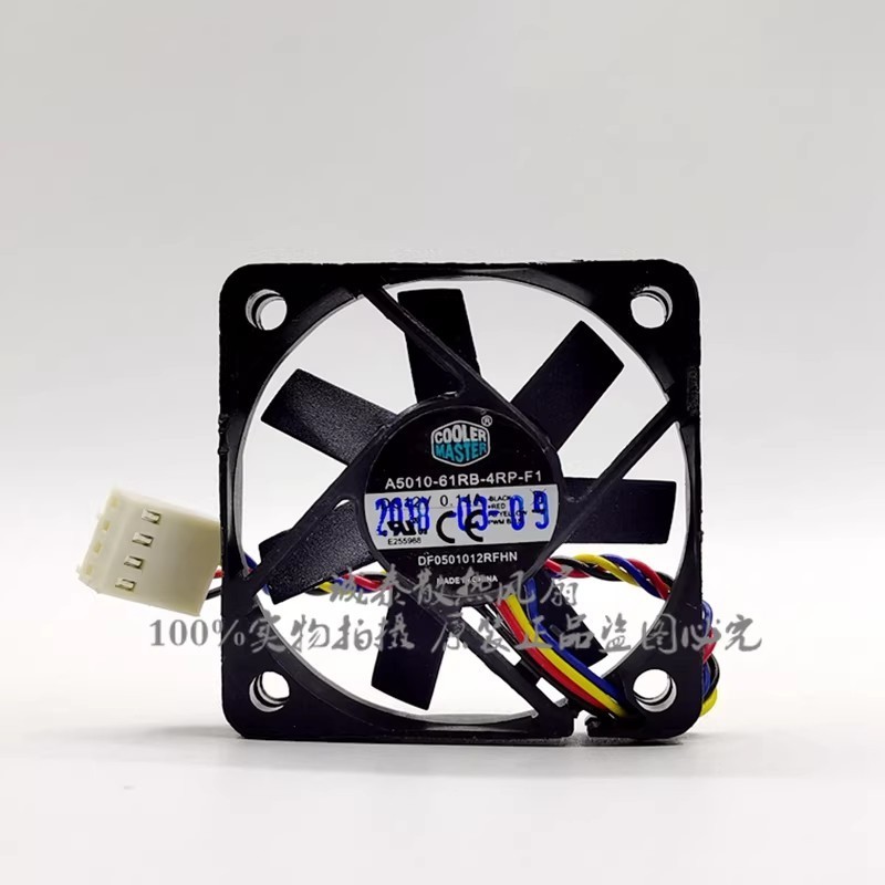 1PCS A5010-61RB-4RP-F1 4-Wire PWM Temperature-Controlled CPU Fan 12V 0.14A