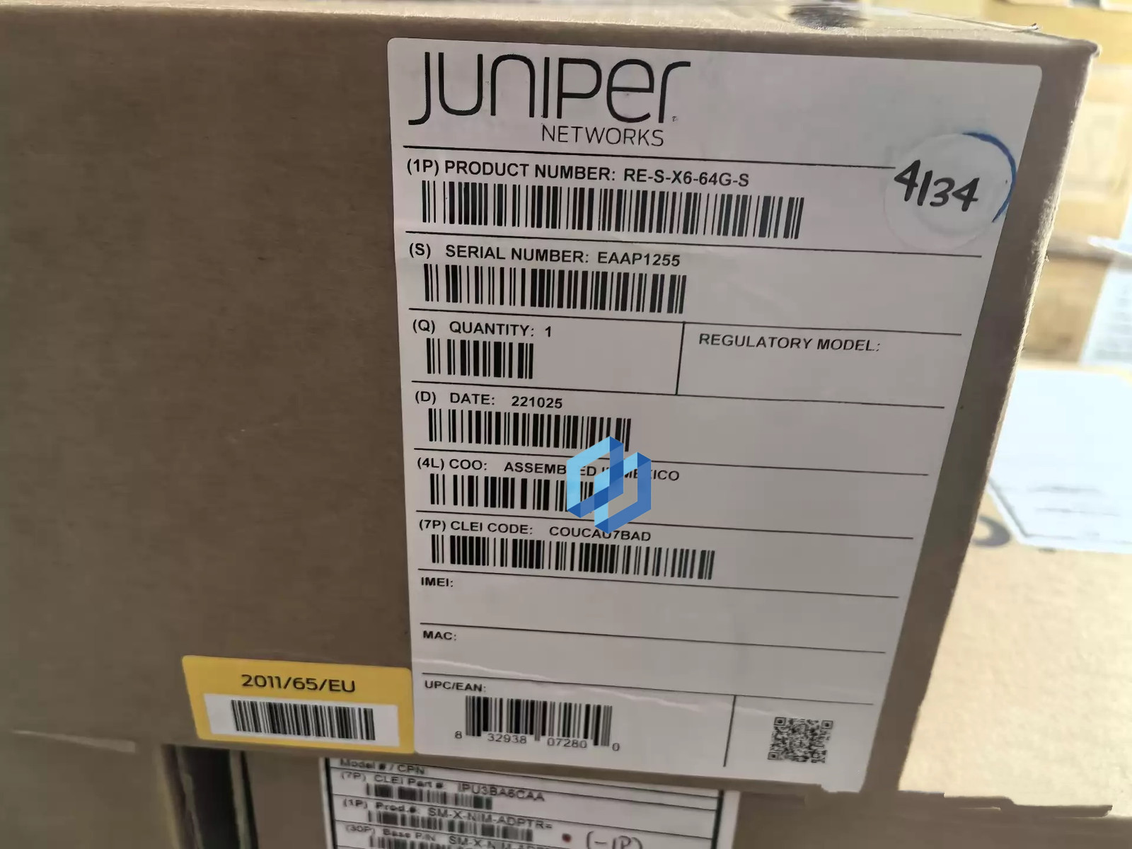 Juniper RE-S-X6-64G-S High-End Routing Engine Brand New FedEx or DHL