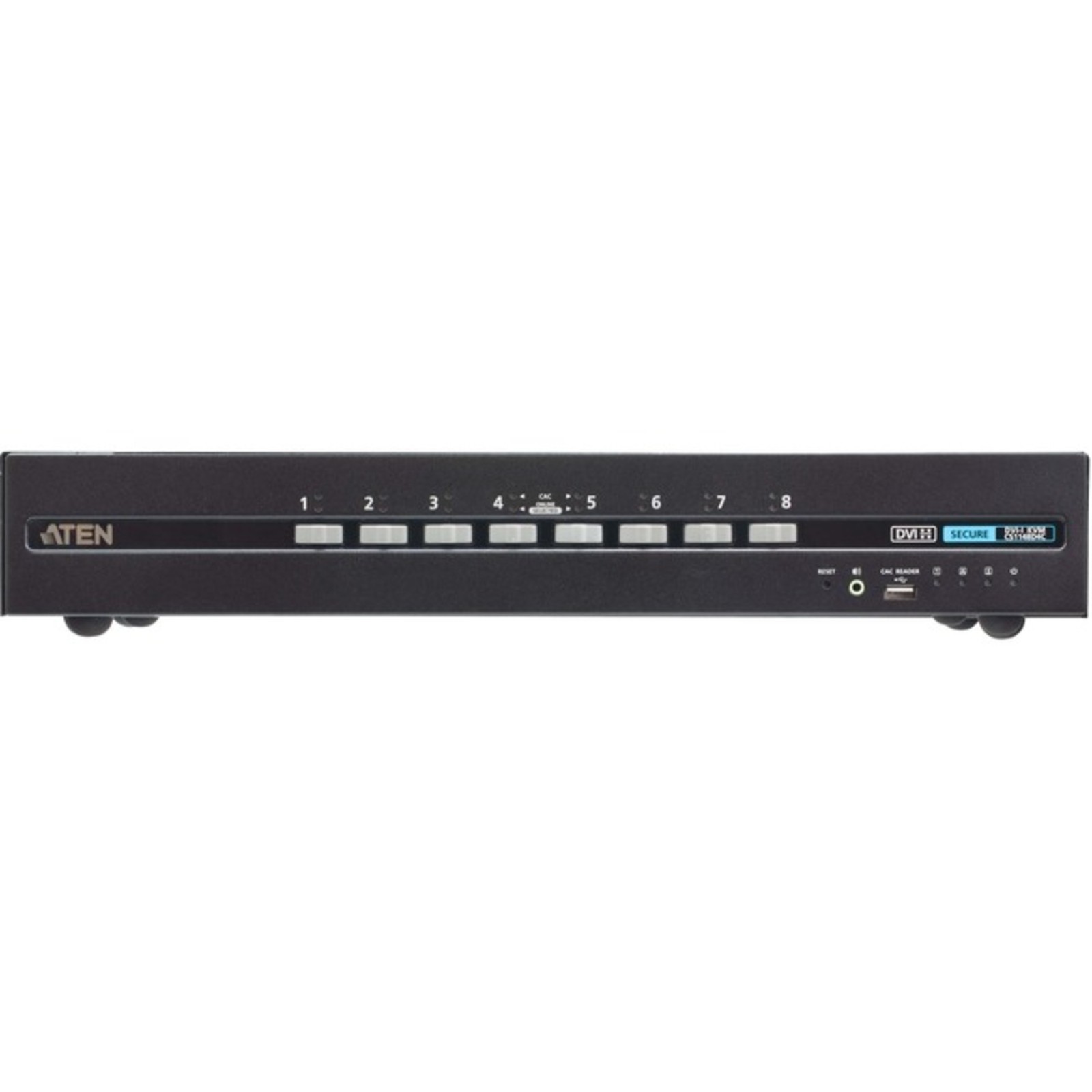 Aten - CS1148D4C - ATEN 8-Port USB DVI Dual Display Secure KVM Switch with CAC