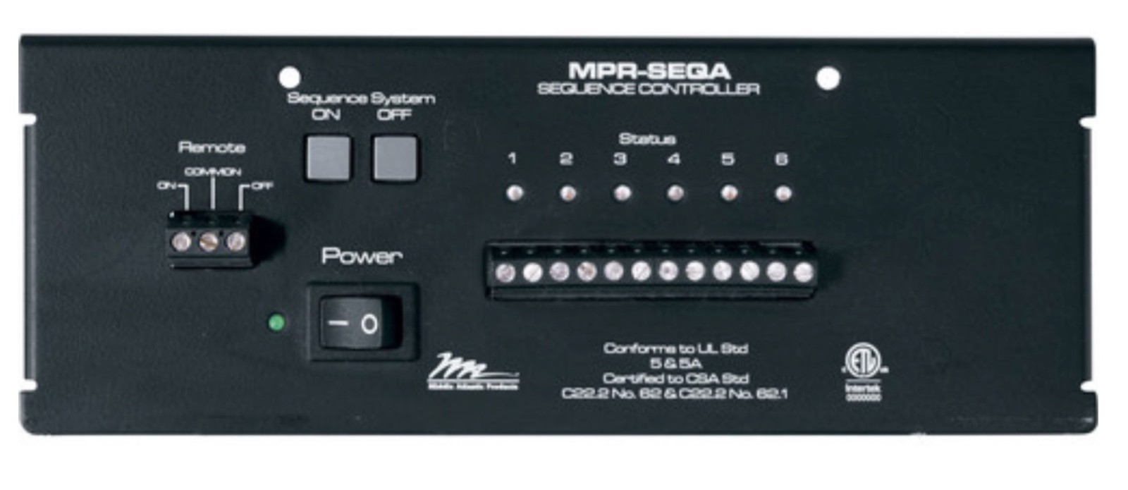 Middle Atlantic MPR-SEQA Sequencing Controller NEW