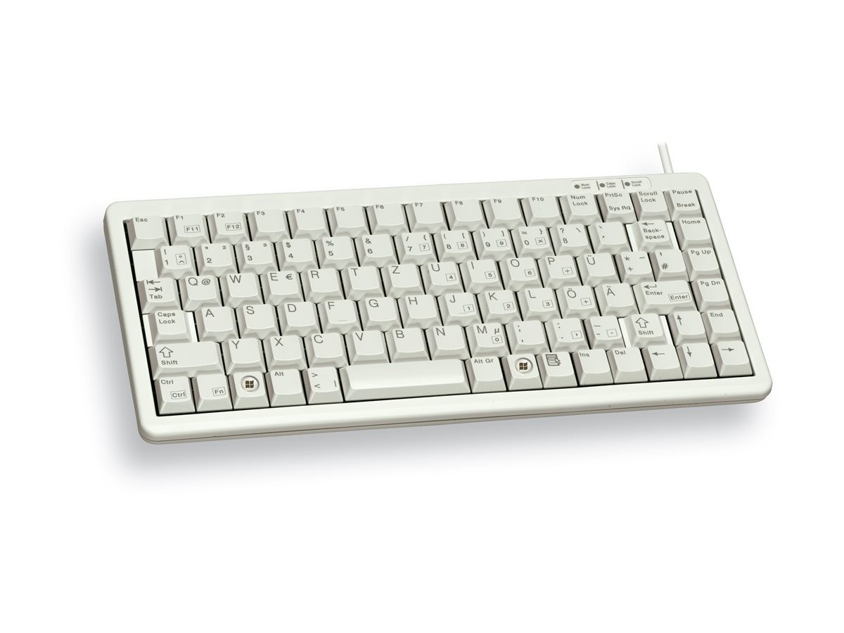 Cherry Slim Line COMPACT-KEYBOARD G84-4100 86-Key Keyboard G84-4100LCMUS-0
