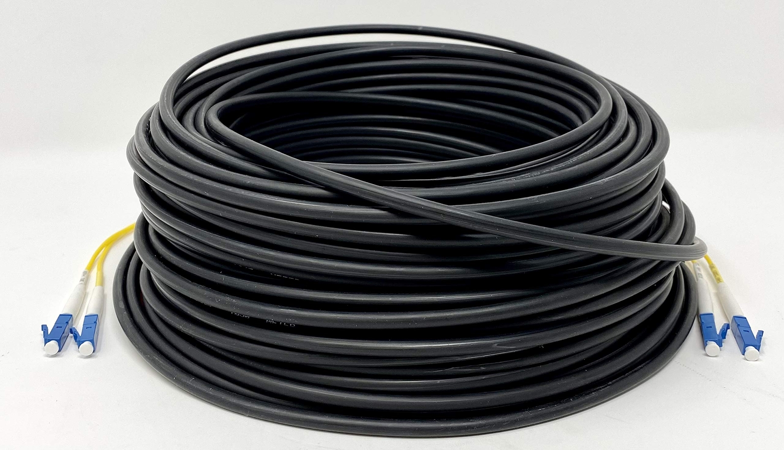 Direct Burial Outdoor LC 2 Strand Fiber Optic Cable Singlemode 9/125 25M 82FT