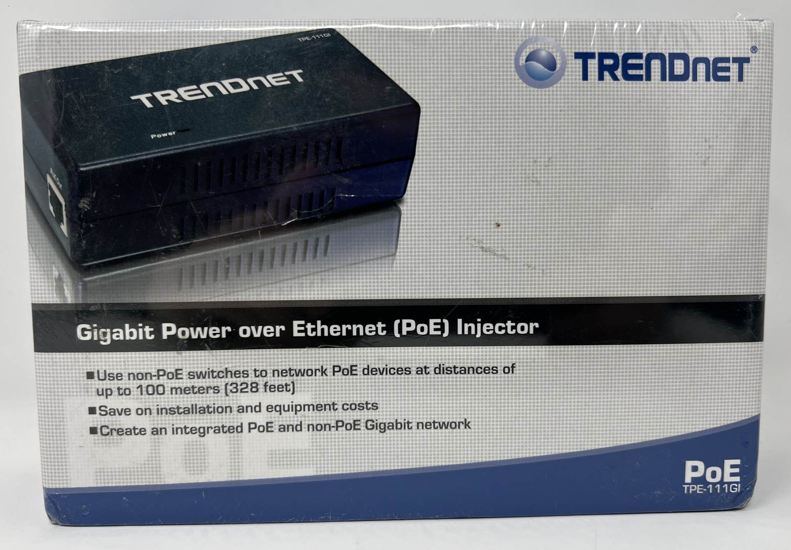 TrenDnet TPE-111GI(A) Gigabit Power Over Ethernet (PoE) Injector TPE-111GI NEW