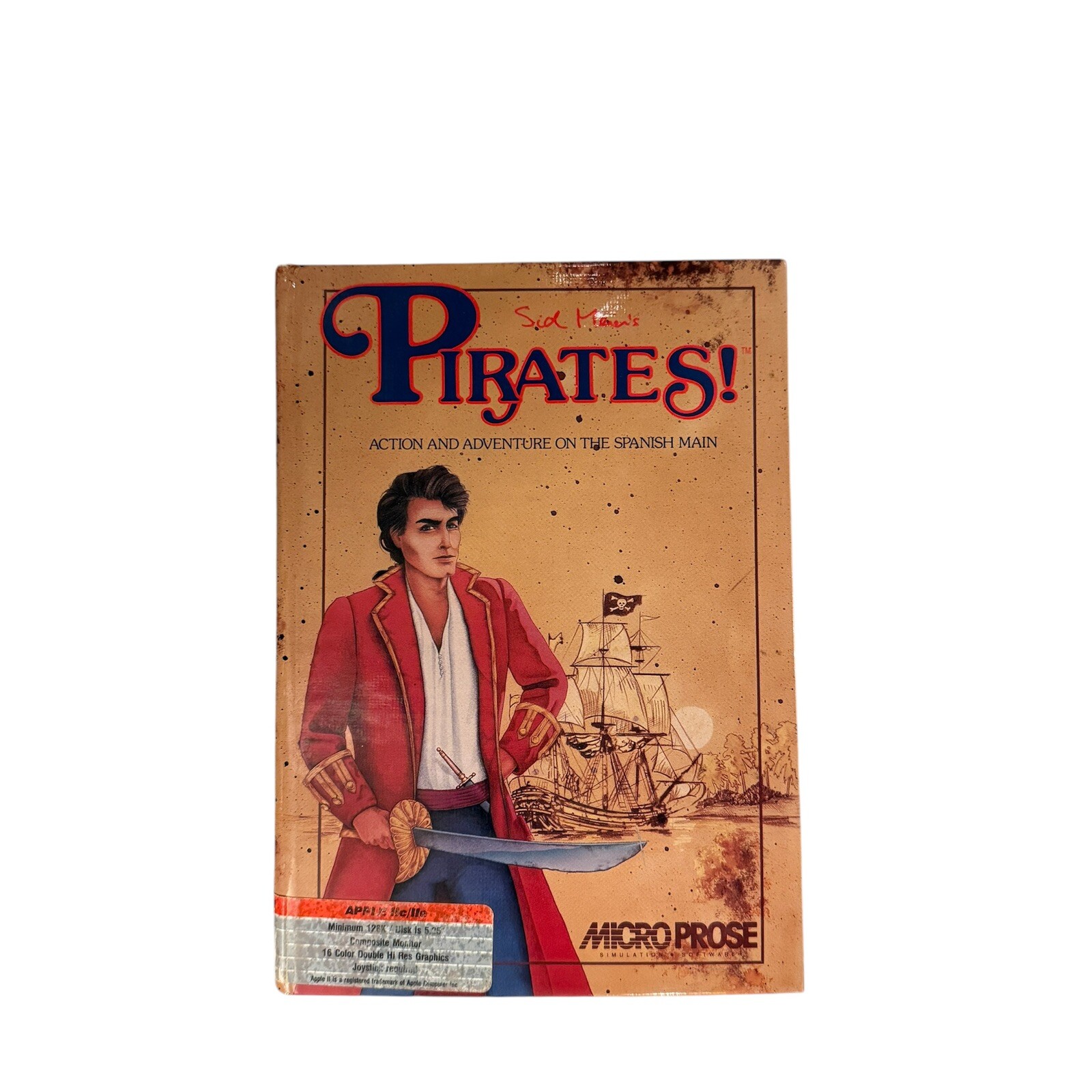 Pirates (Apple, 1987) Vintage Micro Prose Computing / Computer  Video Game