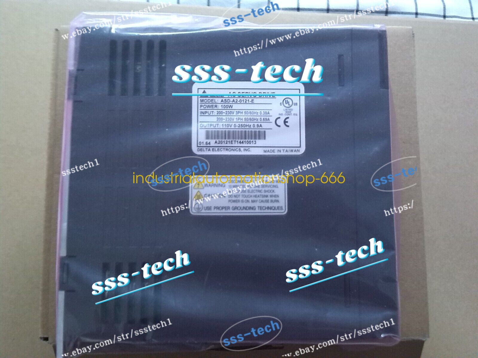1PC NEW Servo driver 100W ASD-A2-0121-E Via DHL or FedEX