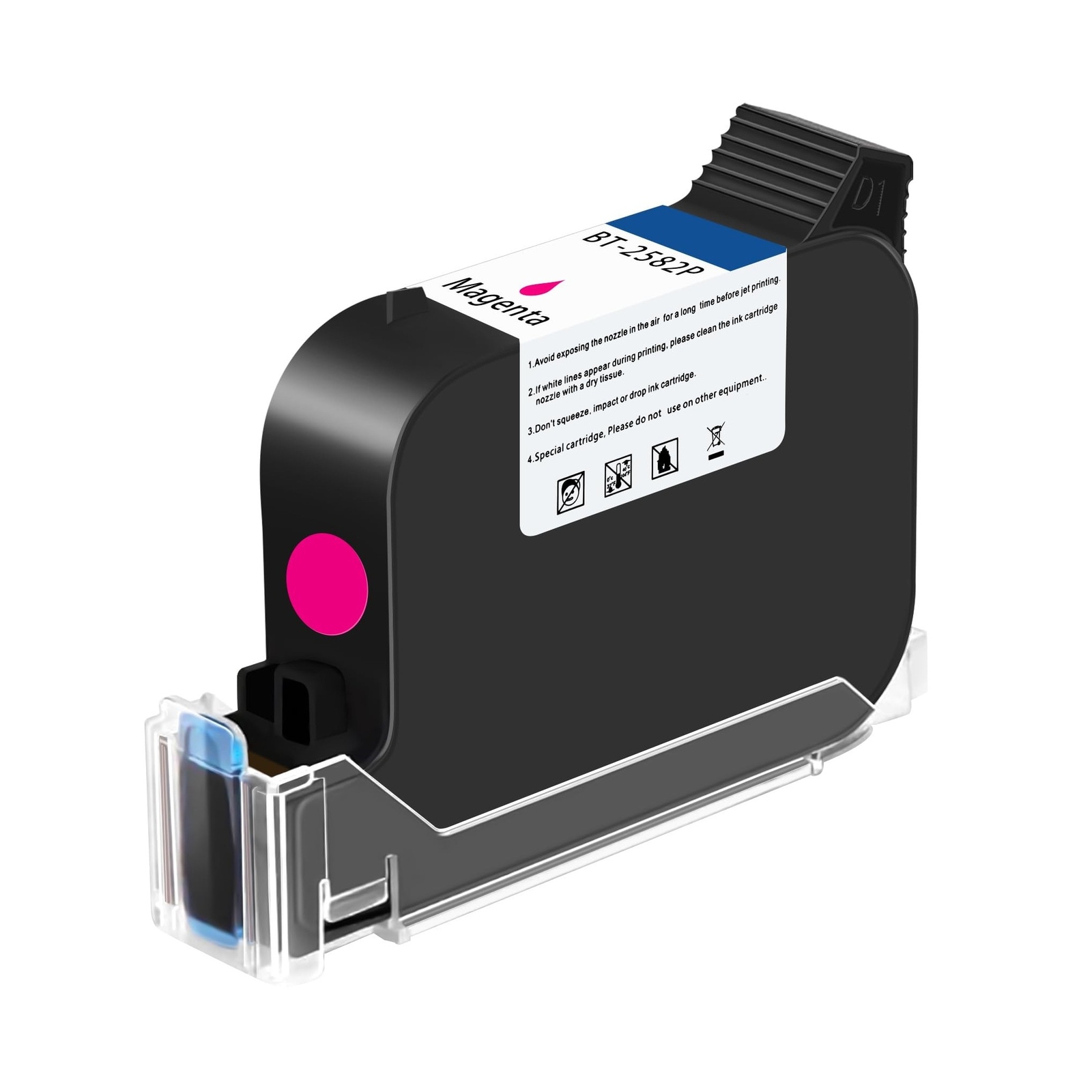 Original Solvent Quick Dry Ink Cartridge for Handheld Inkjet Printer BT-HH610...