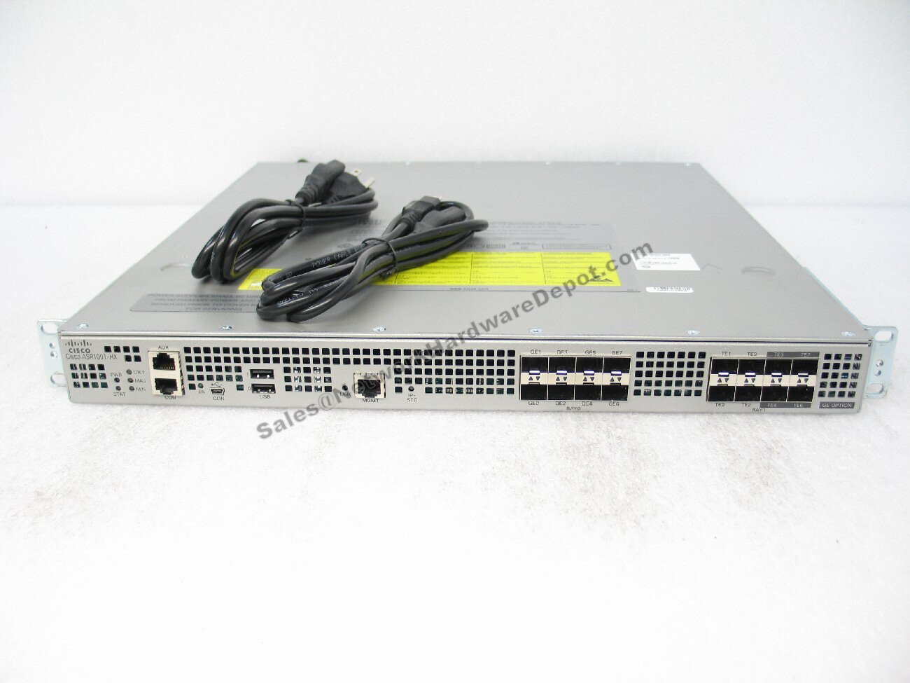 Cisco ASR1001-HX 8x 1Gb + 4x 10Gb SFP+ ASR Service Router **WARRANTY**