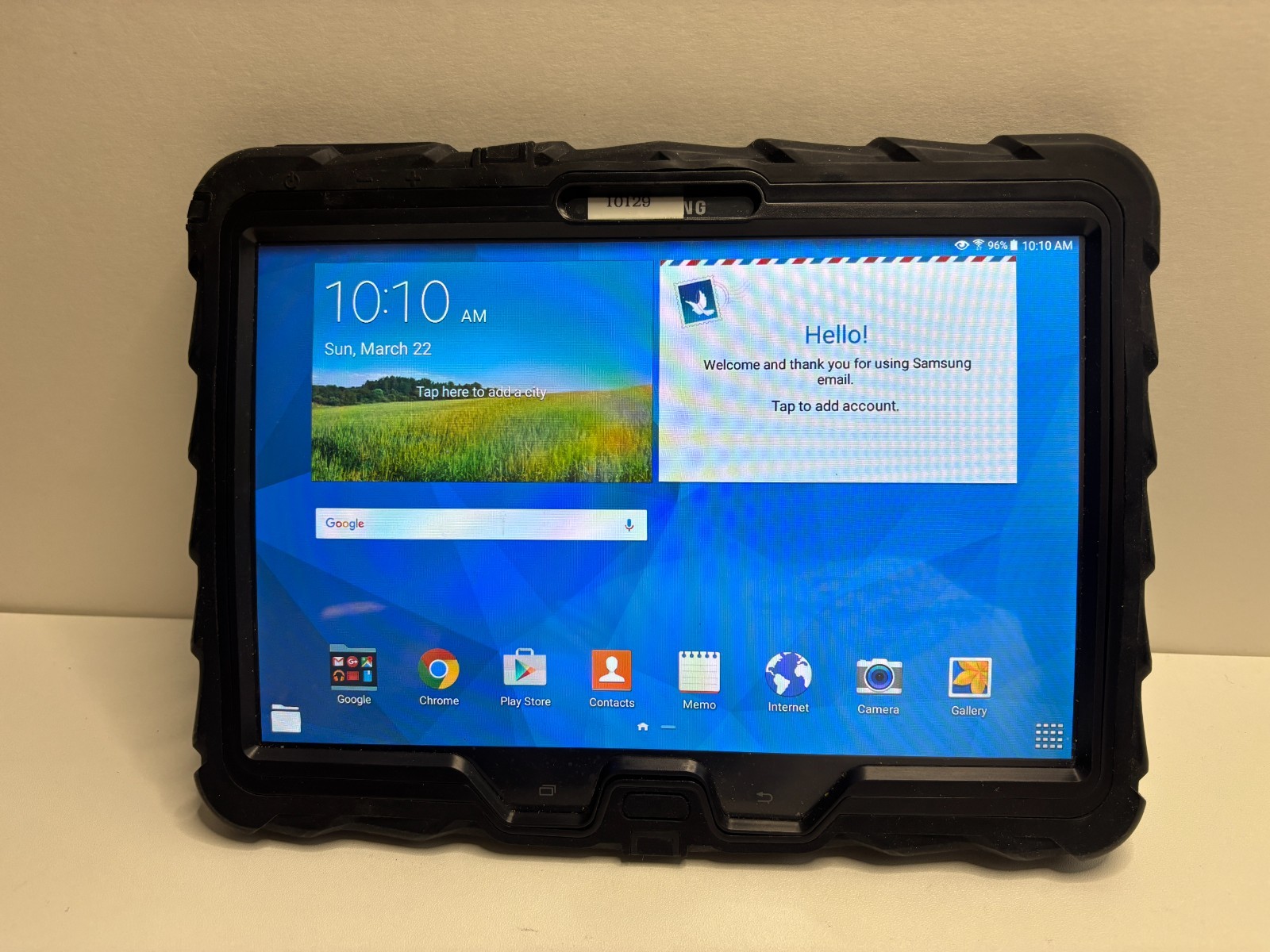 Lot Of 10 Samsung Galaxy Tab 4 SM-T530NU 16GB Factory Reset Read Description