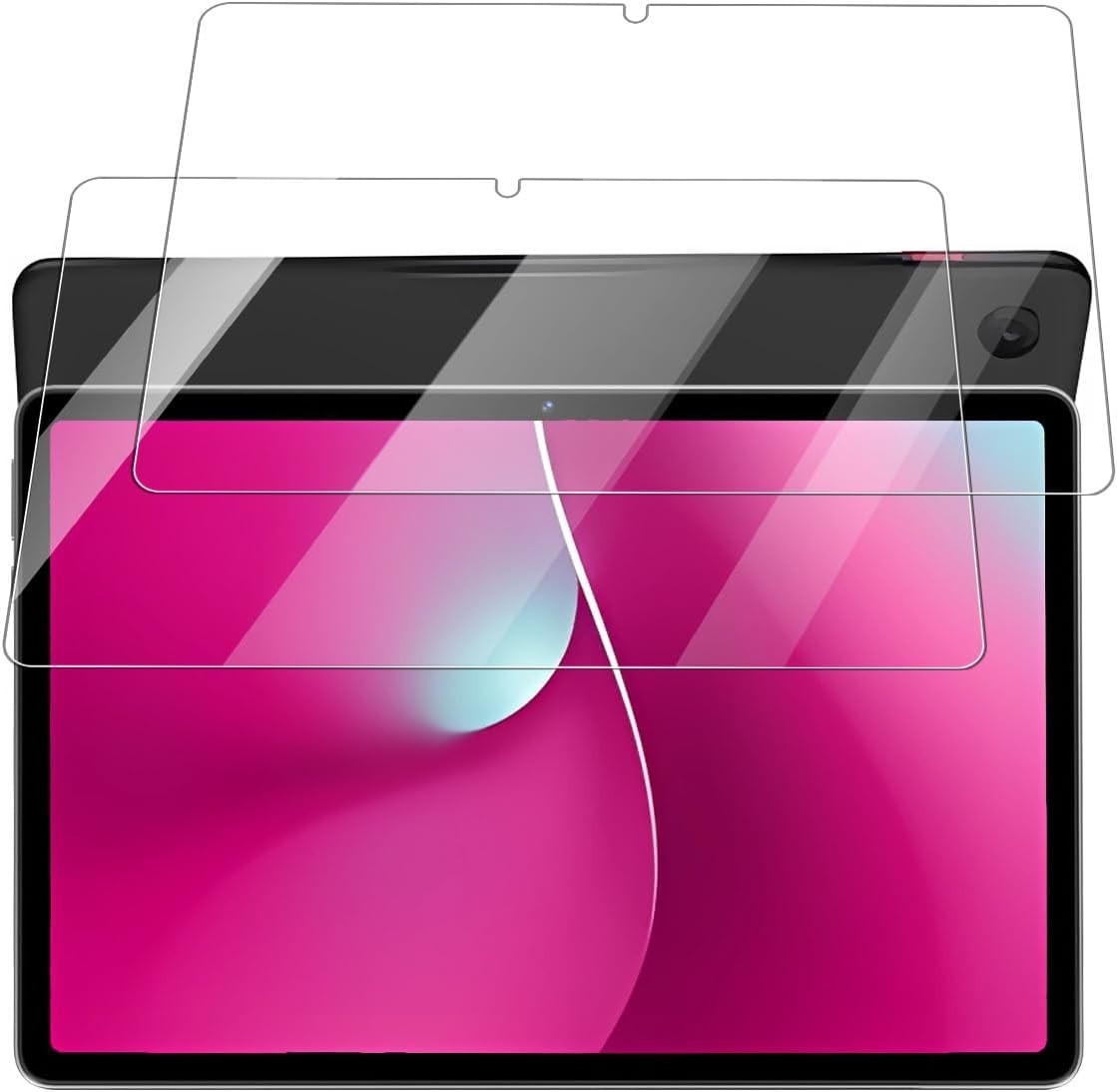 2PCS REVVL Tab 2 Screen Protector Tempered Glass for T-Mobile REVVL Tab 2 10.1"