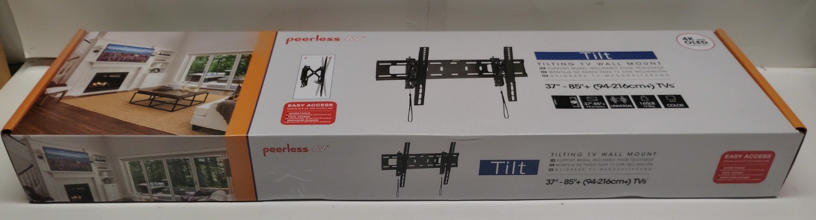 Brand New Peerless-AV  PT670 Universal Tilt Wall Mount for 37" to 85"+ Displays