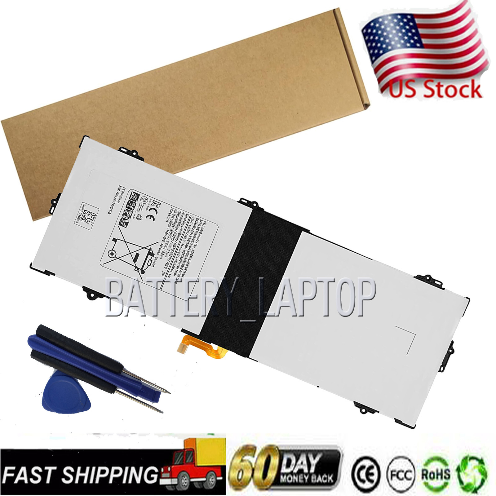 New Battery EB-BW720ABE EB-BW720ABA For Samsung Chromebook Plus V2 XE521QAB