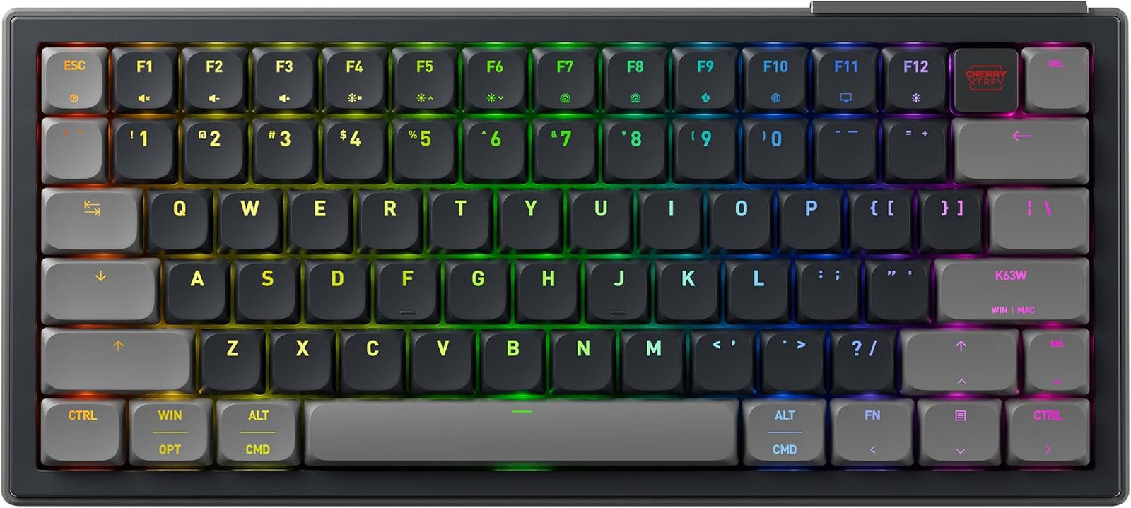 K63W Pro Compact Ultra-Wideband, Wireless 70% Gaming Keyboard