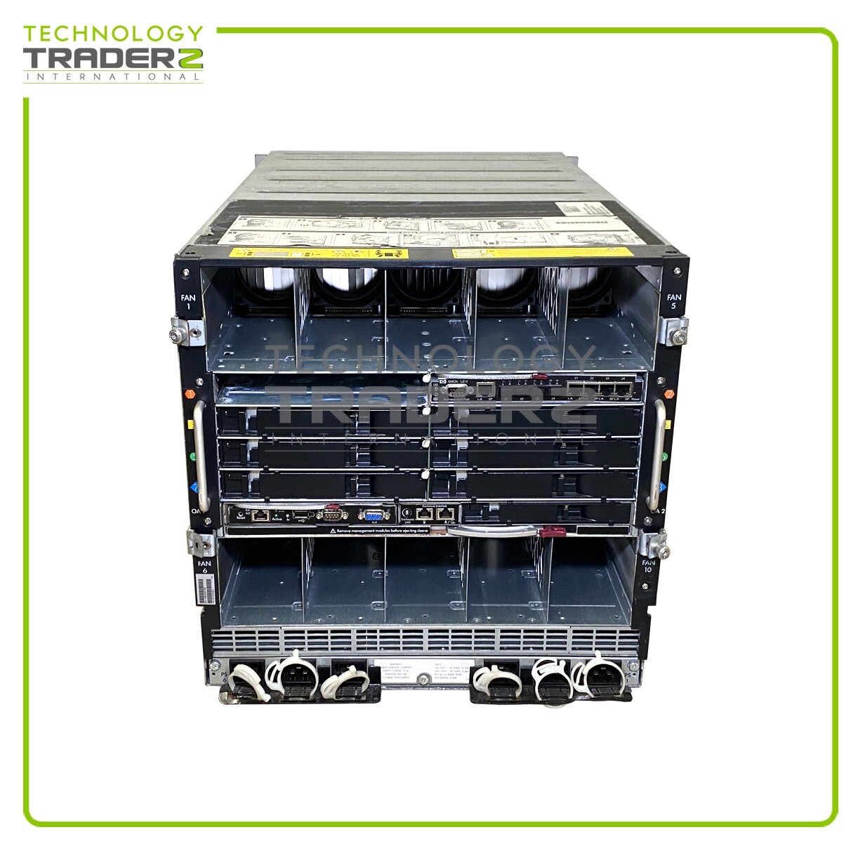 507019-B21 HP Bladesystem C7000 16x Slot Enclosure W/ 1x 438030-B21 5x PWS