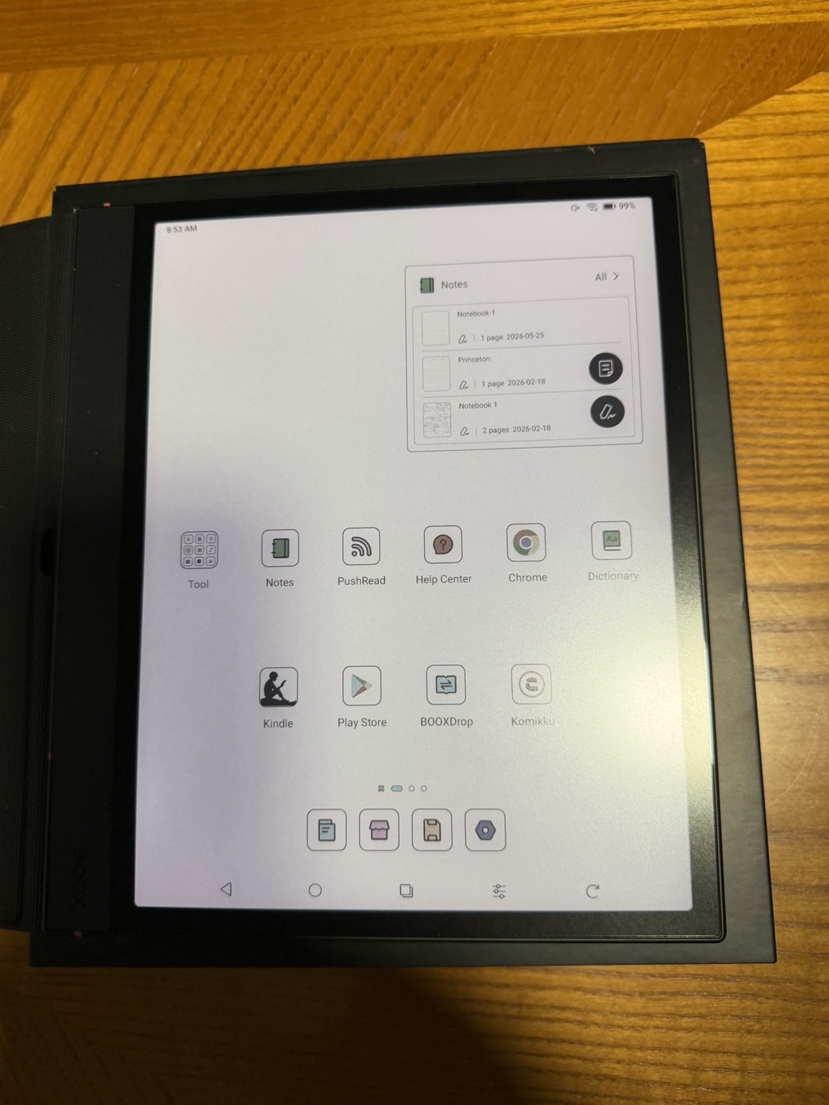 Boox Note Air4 C Color ePaper Tablet 64GB 10.3" OPC1235R Bundled Stylus