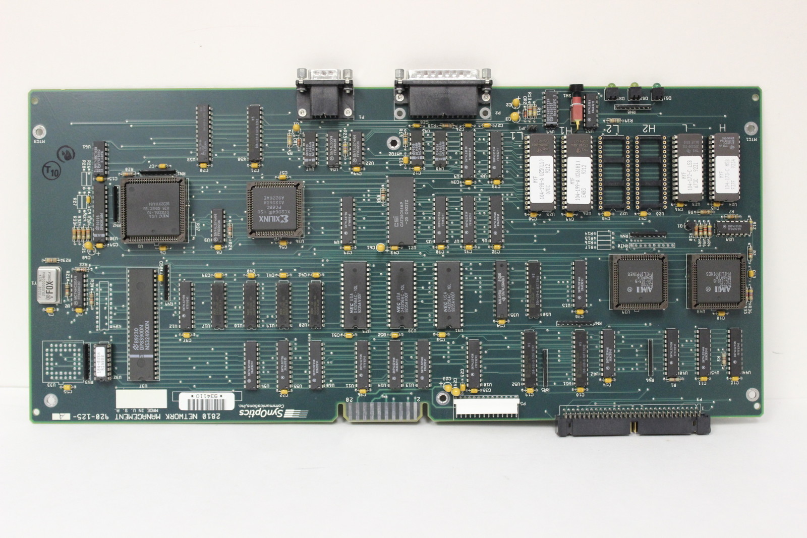 SYNOPTICS COMMUNICATIONS 920-125-A LATTISNET 2810 NETWORK MANAGEMENT BOARD