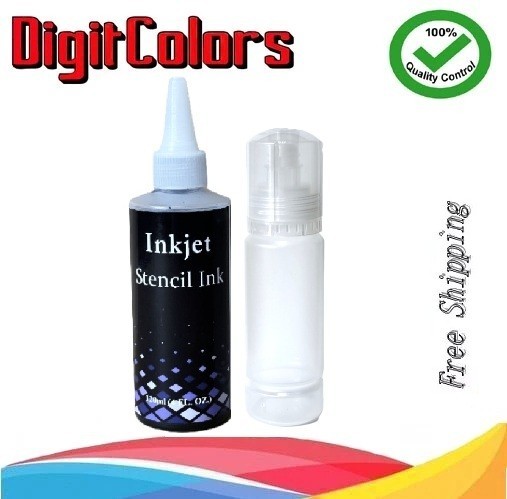 Tattoo Stencil Ink 120ml Inkjet Eco Tank printer with free refill bottle