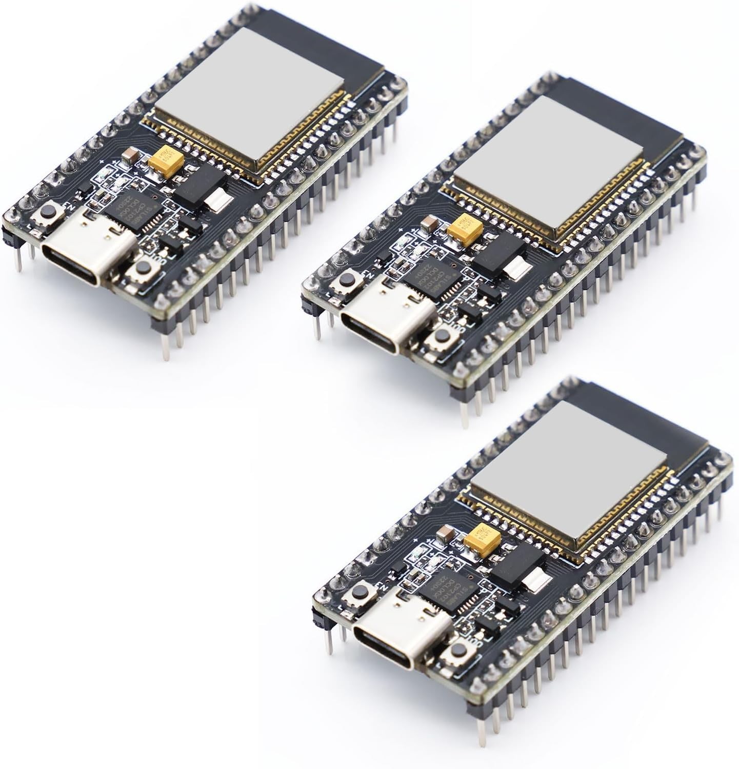 3 PCS ESP32 Development Board ESP32 Module CP2012 WiFi Bluetooth TypeC
