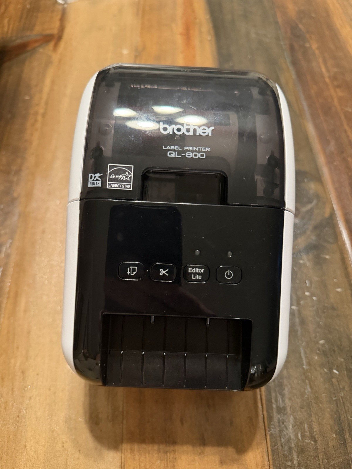 Brother QL-800 Professional Label Printer with Power Cords High-Speed