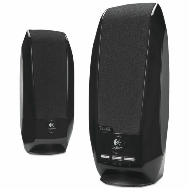 Logitech S150 Digital USB Stereo Computer Speakers - Black