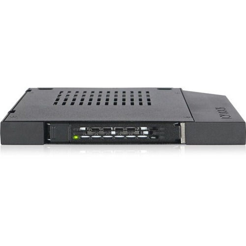 ICY DOCK 2.5" SATA/SAS Hot Swap HDD/SSD Mobile Rack for 12.7mm ODD, MB411SPO-1B