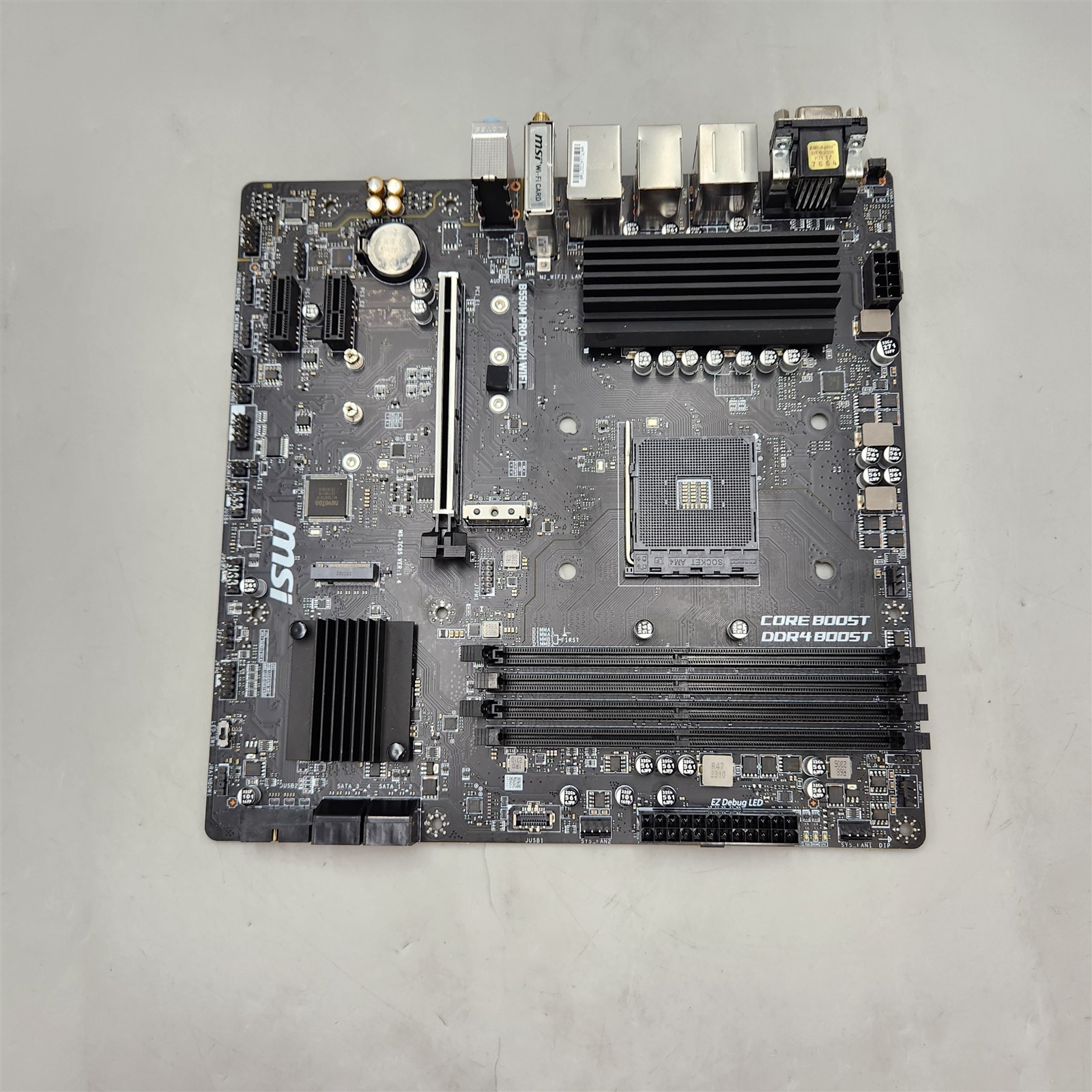 MSI B550M PRO-VDH WiFi ProSeries Motherboard (AMD AM4, DDR4, Micro-ATX)