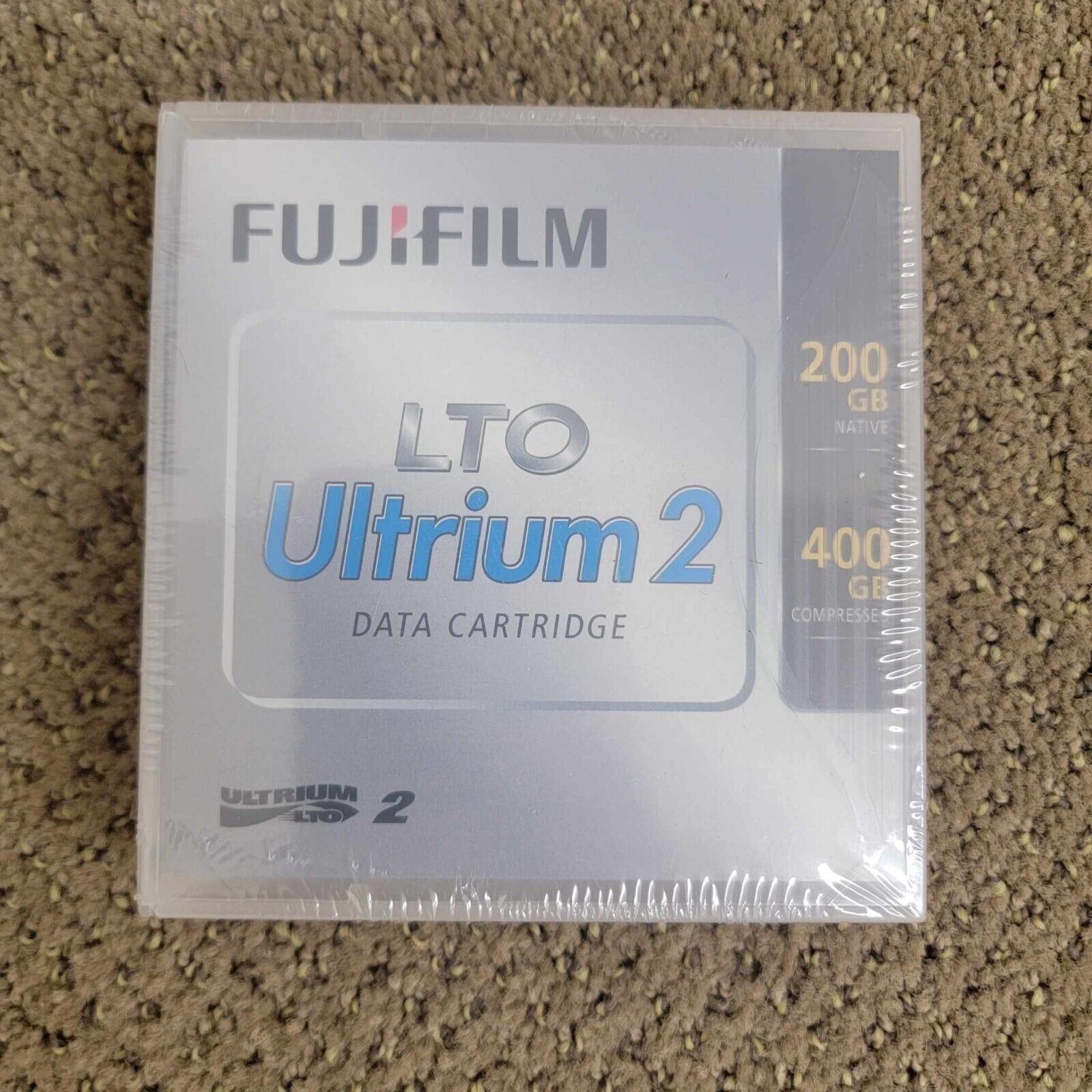 Fujifilm LTO Ultrium 2 Data Cartridge 200GB/400GB New Factory Sealed LT02 1PK