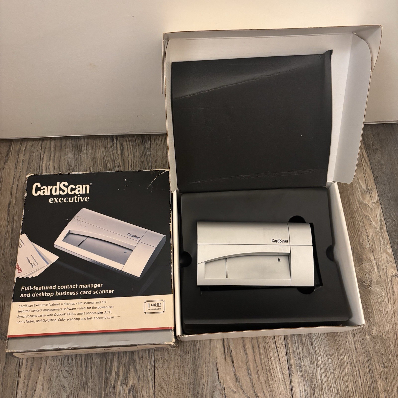 CardScan Executive 800c Desktop Card Scanner - NO CD & CABLE