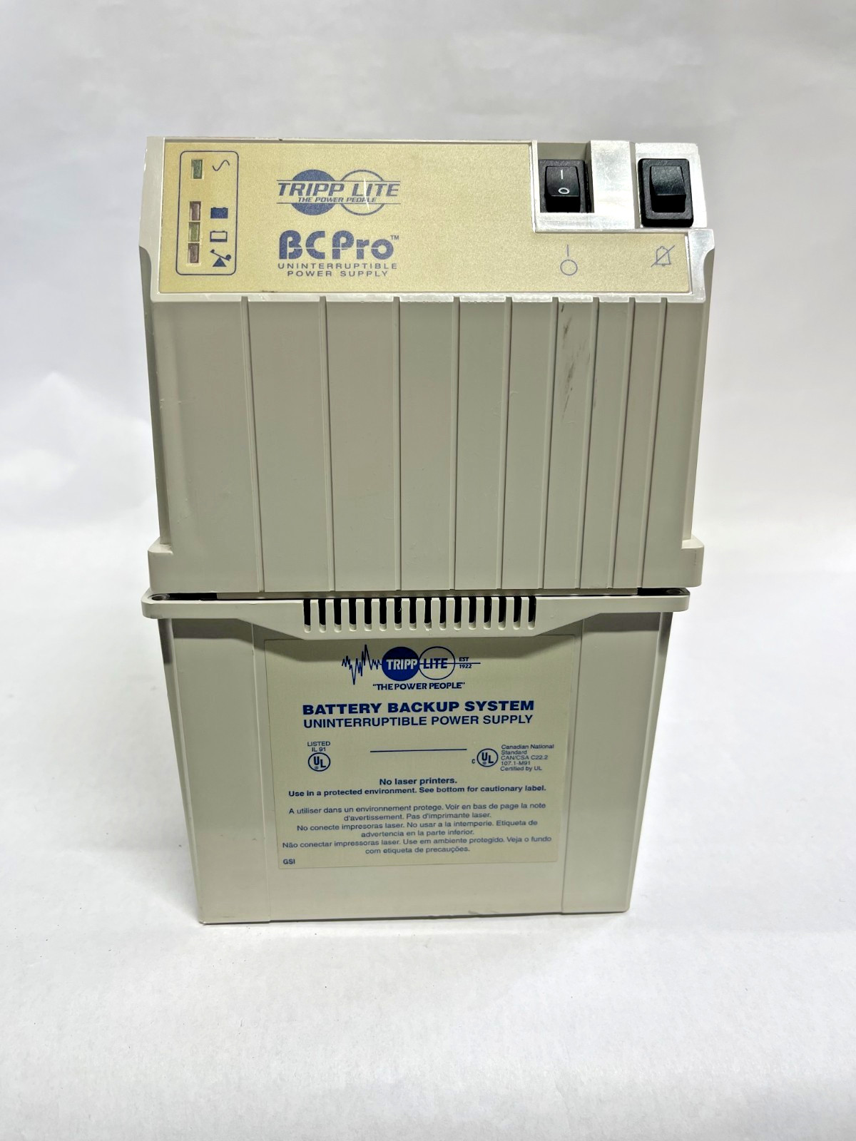 Tripp Lite - BC Pro 1400 - 120 V.A.C - UPS - Back Up System - No Battery