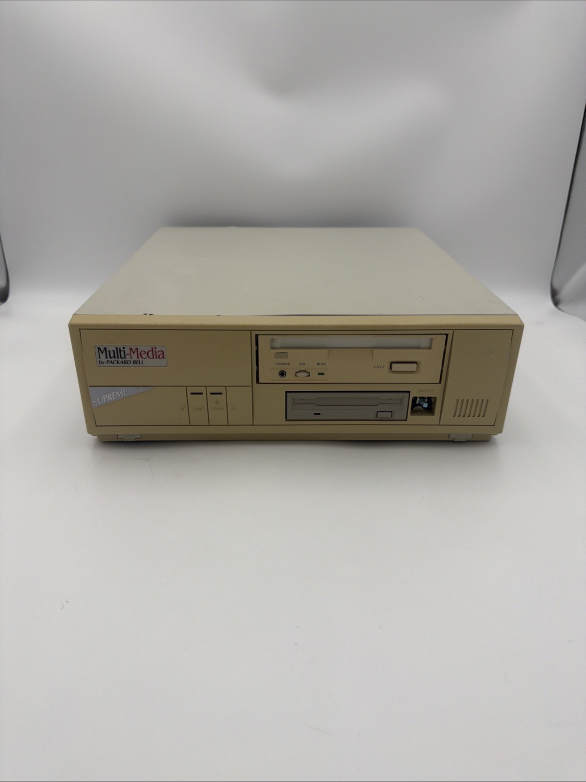 Packard Bell PB411A 486SX Multimedia PC OverDrive Aztech Tested Drives No POST