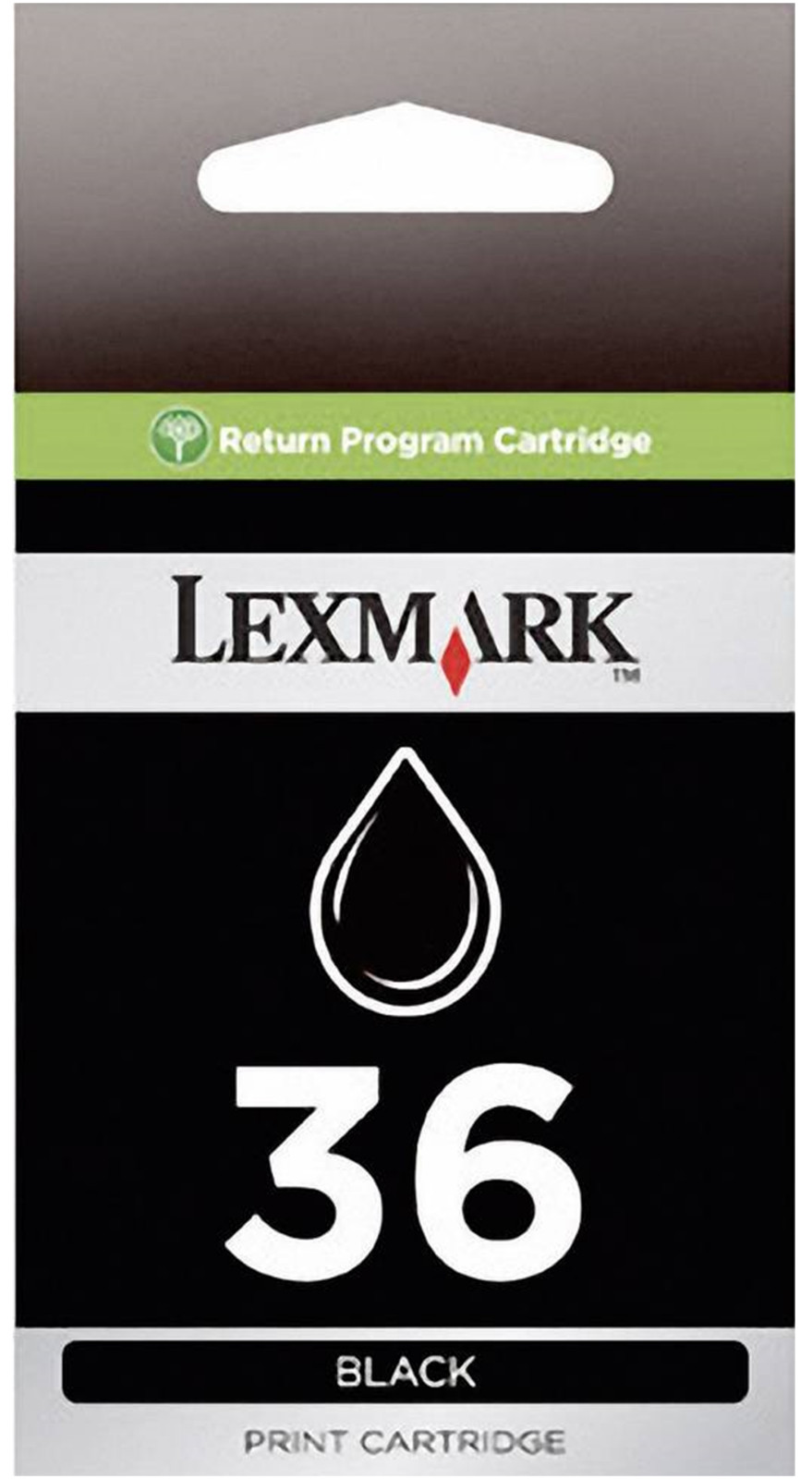 Genuine Black Lexmark 36 Ink Cartridge Box X Series X5650 X6650 Z Series Z2420