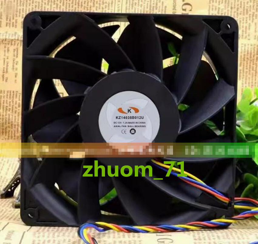 1PC K M20S M21 KZ14038B012U 14cm 7.2A High power cooling fan