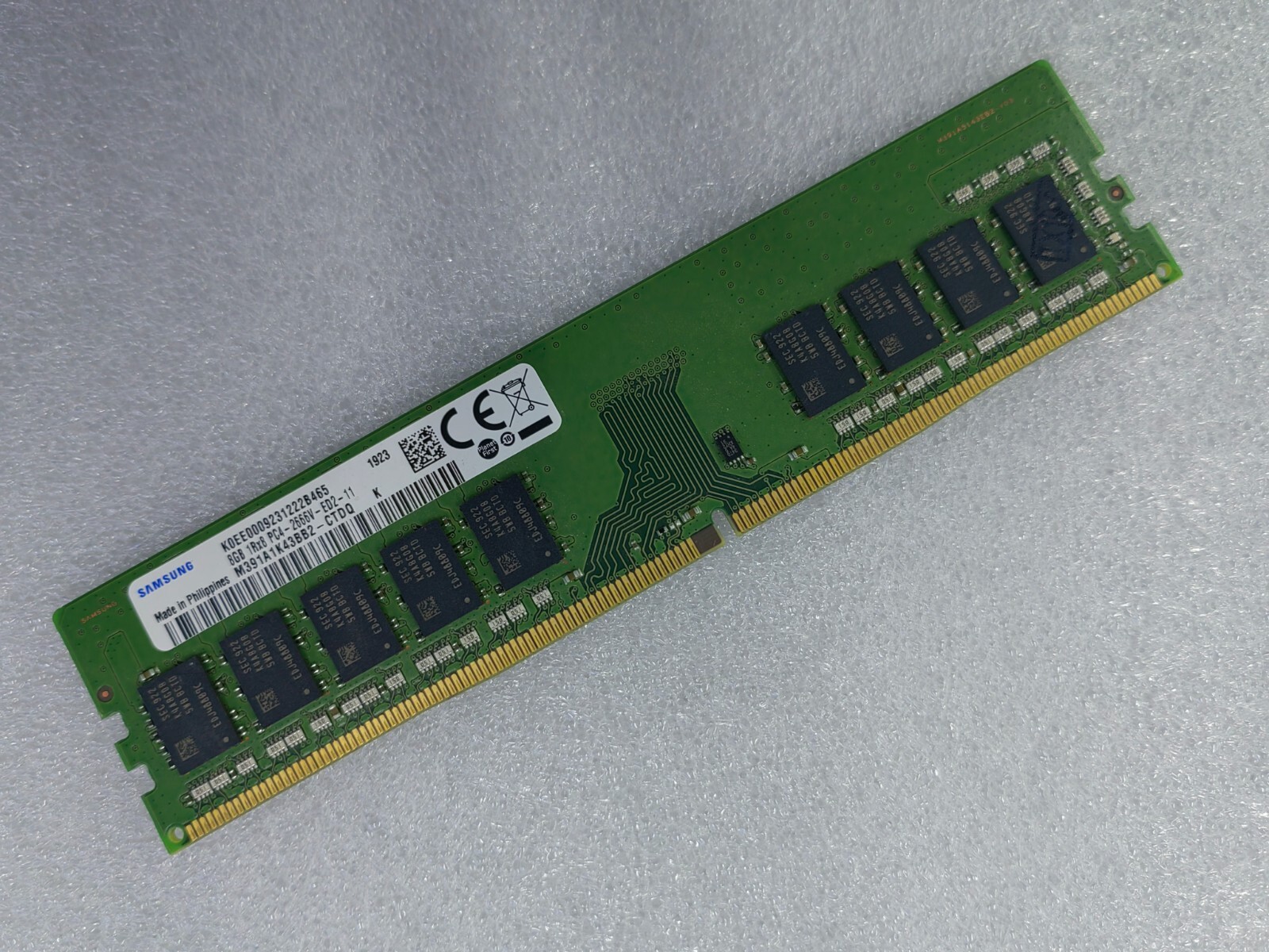 Samsung 8GB DDR4 2666 ECC UDIMM RAM PC4-2666V-ED2 M391A1K43BB2-CTD for DELL HP 